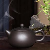 Traditional Teapot, Chinese Antique Teapot, Tea Maker, Teapots, Tea Kettles juoda