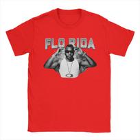  Flo Rida hip hop rapper Fashion T Shirts Unisex Women  Pure Cotton  Tee Shirt Clothes S