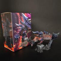 13cm New Monster Hunter Glavenus Static Model Action Figures PVC Desktop Ornament Model Toys Surprise Statue Gifts Collectable