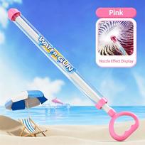 Fireworks Spray Water Pull-Back Water Gun Outdoor Splash Games for Pool Beach Activitie Summer Interactive Water Spray Toys rožinė