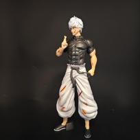 Anime Jujutsu Kaisen Gojo Satoru 22cm Figures With 3 Interchangeable Heads Model Trendy Toys Desktop Decoration Gift Collectible