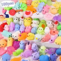 35103050 VNT Mochi Squishies Kawaii Animaciniai minkšti žaislai Vaikams Atsipalaidavimui Streso kamuoliukas Suspaudimui Šventės dovanėlės Žaislai Gimtadienio dovanos