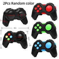 2Pcs Game Pad Fidget Toys Handheld Game Controller Classic Roller Decompression Toys for Autism ADHD Anxiety Stress Relief Toy