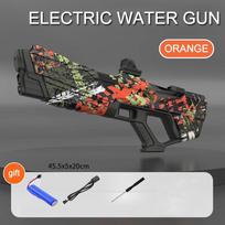 Electric continuous water gun fully automatic water absorption large capacity outdoor battles  summer water fights children toys įvairiaspalvis