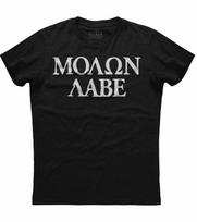 Molon Labe Distressed Letter Printed TShirt Summer Cotton ONeck Short Sleeve Unisexs T Shirt New S3XL S