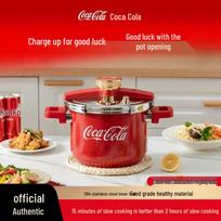 Coca-Cola 6L 304 Stainless Steel Pressure Cooker