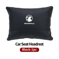 For Vauxhall Leather Car Headrest Memory Foam Lumbar Neck Pillow Support Vivaro Opel Corsa Dokker Lodgy Logan