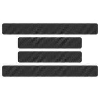 For Chevrolet Trax Cruze Malibu Camaro Cavalier Equinox Orlando Car Threshold Strip Carbon Fiber Anti-Scratch Sticker Door Sill