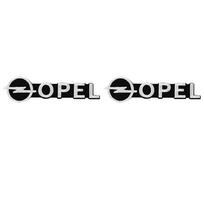 2/4Pcs 3D Aluminum Stying Car Audio Speaker Emblem Sticker For Opel OPC Vauxhall Corsa Astra Insignia Mokka Zafira Meriva Combo