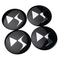 4 vnt. 56 mm automobilio ratlankio centrinės dalies lipdukas Ženklelis Citroen C1 C2 C3 C4 C-ELYSEE DS DS3 DS4 Berlingo C5 C6 C8 Saxo Automobilio Aksesuarai 56mm sticker