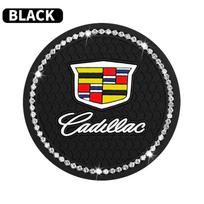 1/2Pcs Diamond-studded Car Coaster Cup Holder Anti-skid Pad for Cadillac SRX Escalade CTS BLS ATS DTS XTS SLS XLR V Deville CT5