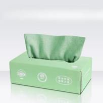 Dishcloth for Removing Grease - Disposable Lazy-type Wipe with Extraction Function - Ultra-fine Fiber Kitchen-specific Dishcloth žalia