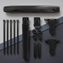 Front Rear Tire Mud Guards Universal Road Bike Wheel Fenders Lightweight Front & Rear Mudguard for Front Rear Wheels Below 50mm China Mainland