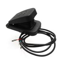 Universal Foot Pedal Throttle, Electric Scooter E-bike Accelerator Pedal, Black Speed Control Pedal for Electric Tricycle juoda