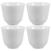 4Pcs Mini Ceramic Tea Cups Handmade Chinese Kung Fu Tasting Cups Traditional Porcelain Tea Bowl Set Chinese Cup other