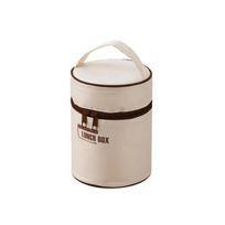 Portable Lunch Bag Food Insulated Box Waterproof Shoulder Strap Insulated Box Hand-held Lunch Box Bag Fresh Aluminum