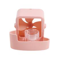 Electric Fan Cooling Storage Box Ice Storage Box Fast Cooling Portable Household With Hanging Hook For Electric Fans ice Holders rožinė