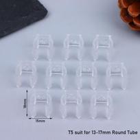T5 T8 LED Neon Tube Clip Plastic Buckle Connector Holder Rustproof Fixed Support for Commercial Lighting Setup
