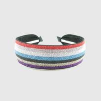 Lara Twinkle Stripe Hairband P Red LALAH078 3305907