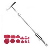 with Gasket Car Dent Puller Tools DIY Car Dent Remover Portable Repair Dent Puller  Vehicle Repairs with 12pcs Red