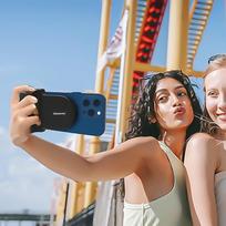 Magnetinė fotoaparato rankena, nuotraukų stovas, Bluetooth užraktas, išmaniojo telefono fotoaparato rankena, asmenukių stabilizatorius, skirtas filmuoti vaizdo įrašus išmaniuoju telefonu 11793 juoda