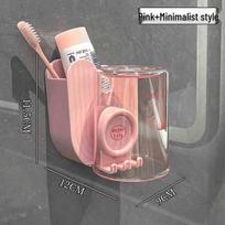 Aige Wall-Mounted Toothbrush Holder & Wash Cup Set