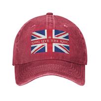 Union Jack Flag Of The UK United Kingdom British Denim Cap Casual Baseball Caps Adjustable Hat Summer Unisex Baseball Hats One Size