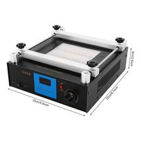 Preheating Rework Station, 110V 450W SMD PCB Preheater BGA Rework Station Preheating Oven Station lnfrared Preheating Station 110v juoda