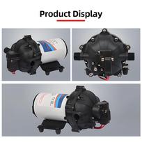 24V Water Pressure Diaphragm Pump 5-Chamber Self-Priming Pump 5.5GPM Water Transfer Pump 70PSI with Water Strainer Hose Fittings for Kitchen Bathroom