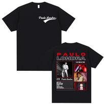Rapper Paulo Londra Homerun Album Tshirt Unisex WoUINISEX Gothic Hip Hop Short Sleeve T Shirt Tops Casual High Quality ONeck Tshirts M