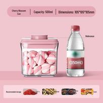 Ankou Kitchen Storage Jar Set - Food-Grade Sealed Containers for Grains, Cereals, Snacks, and Candy