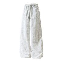 JEEP Men's American Style Casual Outdoor Wide-Leg Pants P86BMWP438 M pilkšvai balta