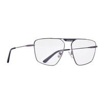 Balenciaga Tag 2.0 Navigator Sunglasses Gun Metal/Clear Unisex Eyewear Grey 703445-T0005-8995 Basic Packaging-Eyeglass Case