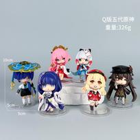 Genshin Impact series hand-made Wendi Mandrill Lightning General model toy model display birthday gift toy collection