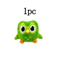 Lovely Green Duo Plushie Soft Stuffed Animal Dolls Cartoon Anime the Owl Toy for Children Birthday Gift
