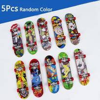 5Pcs Mini Finger Board Tech Truck Finger Skateboards Children's toy Alloy Stent Tabletop Skate For Kid Toys Gift