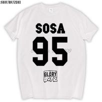 Sosa Glory Boyz Glo Gang GBE Unisex T Shirt Hip Hop  Cotton top Tee black male top tees drop shipping S