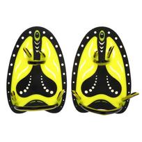 Hand Webbed Frog Finger Diving Palm Girdles Correction Hand Fins Swimming Paddles Swim Paddles Hand yellow-children