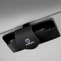 Automobilinis akinių dėklas Saulės skydelio Odinis akinių spaustukas Automobilio interjeras Volvo Rdesign XC60 XC90 V40 EX30 S60 C30 V70 S90 XC40 V50 V60