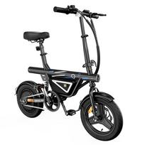 iScooter EB1S Foldable Electric Bike, 36V 12Ah Battery, with App control pilka