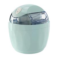 Small Ice Cream Maker Reusable Mini Electric Ice Cream Machine 500ml Portable Sorbet Freezer Bowl for Gelato/Frozen Yogurt žalia