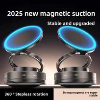 T30 Vacuum Magnetic Phone Holder Stand, for Magsafe Suction Cup Phone MountAdjustable Swivel Lock, for Your Car/Gym/Mirror juoda