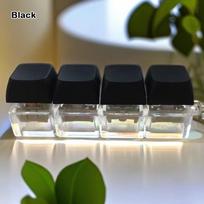Diy Keycaps Keyboard Fidget Toys Stress Relief with Keychain Keyboard Keychain Finger Button 4-button Shaft Tester Work Office juoda
