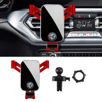 Car Phone Holder 360 Rotation Gravity Auto Grip Bracket For Alfa Romeo Giulietta GT 159 147 156 Mito Brera Giulia F1 Stelvio Vol
