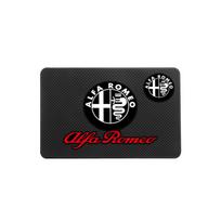 1PC Silicone Car Dashboard Non-Slip Mat Phone Holder Anti-skid Pad For Alfa Romeo Giulia GT Mito Brera Stelvio Tonale Sportiva