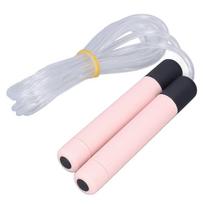 Glowing Skipping Rope LED Light Up Jumping Rope for Exercise Training Weight Loss Fitness 26-27s mėlyna