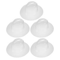 5Pcs Clear Cowboy Hat Holder Transparent Inner Support Rack Wide Brim Fedora Hat Shaper Storage Display Stand Travel Protection 34X33.5X11CM