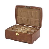 Luxury Jewelry Box with Lock Vintage Treasure Chest Case High-end Trinket Storage Box  Bracelets Jewelry Box