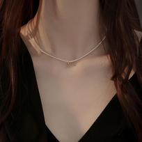 3mm Seed Pearl Heart Choker Necklace for Women - 2025 New Style