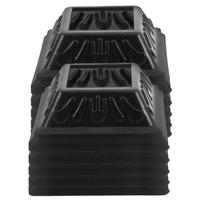 10Pcs Black PVC Fence Post Skirt Cover Vinyl Post Sleeve Deck Porch Railing Base Protector Trim Conceals Unsightly Bases other